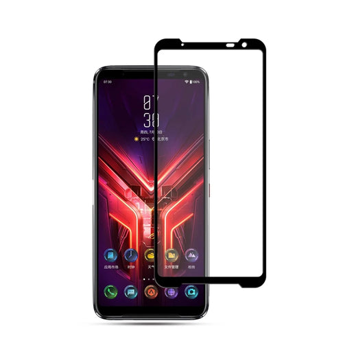 MOCOLO Full Glue Full Cover Silk Printing Tempered Glass Screen Film for Asus ROG 3 - 1
