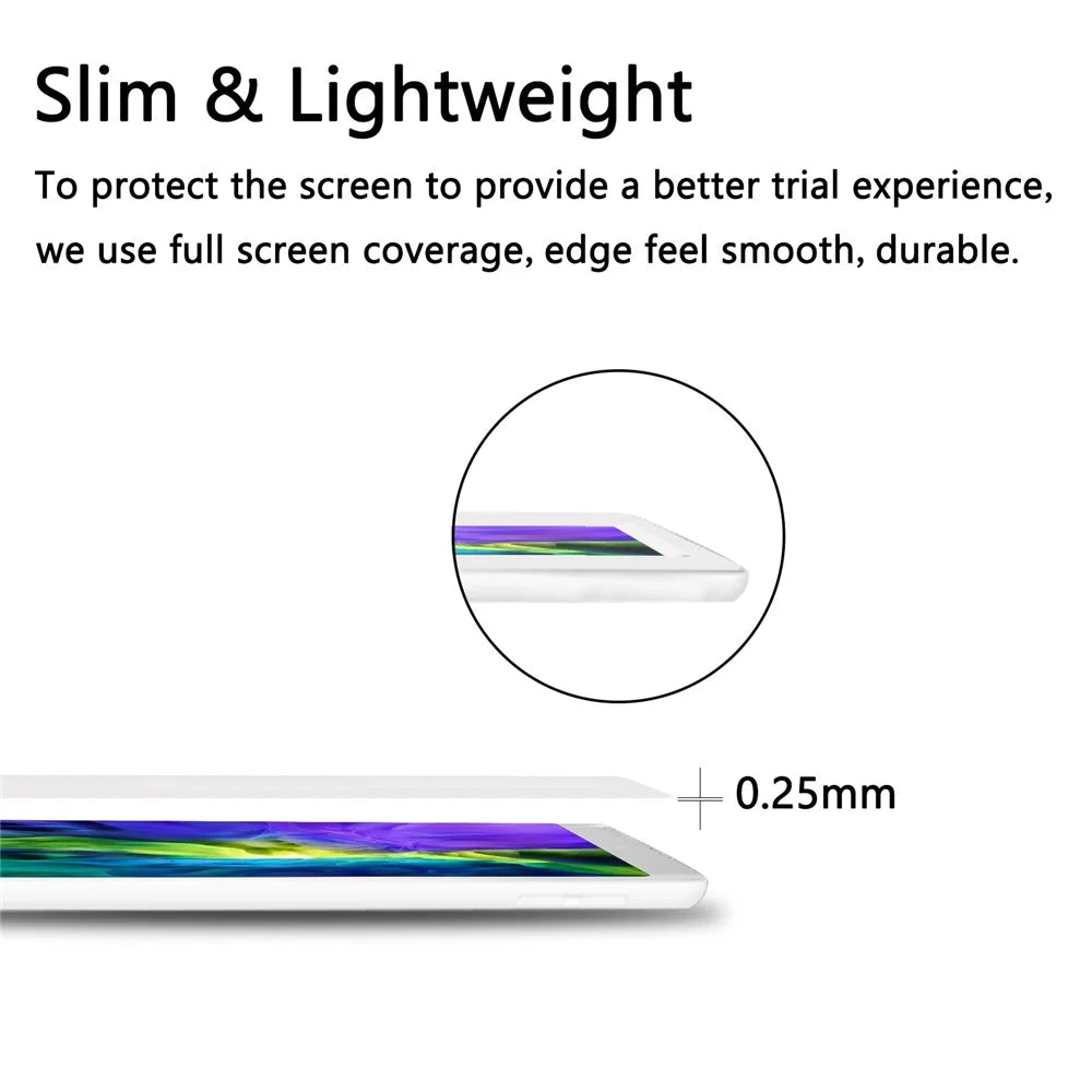 Full Size Tempered Glass Screen Protector Film Cover for iPad Air (2020)/Air (2022) 10.9 inch - 4