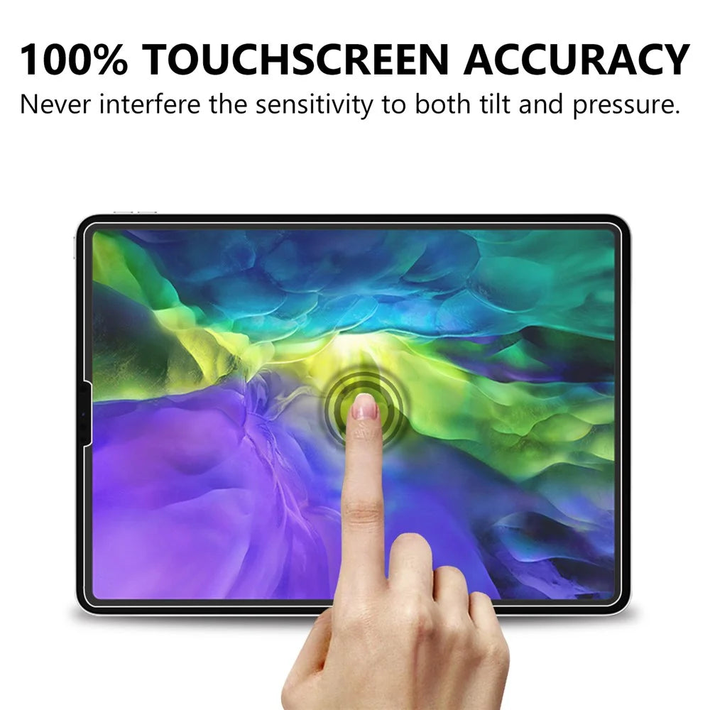 Full Size Tempered Glass Screen Protector Film Cover for iPad Air (2020)/Air (2022) 10.9 inch - 5