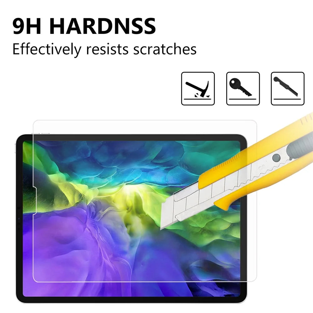Full Size Tempered Glass Screen Protector Film Cover for iPad Air (2020)/Air (2022) 10.9 inch - 6