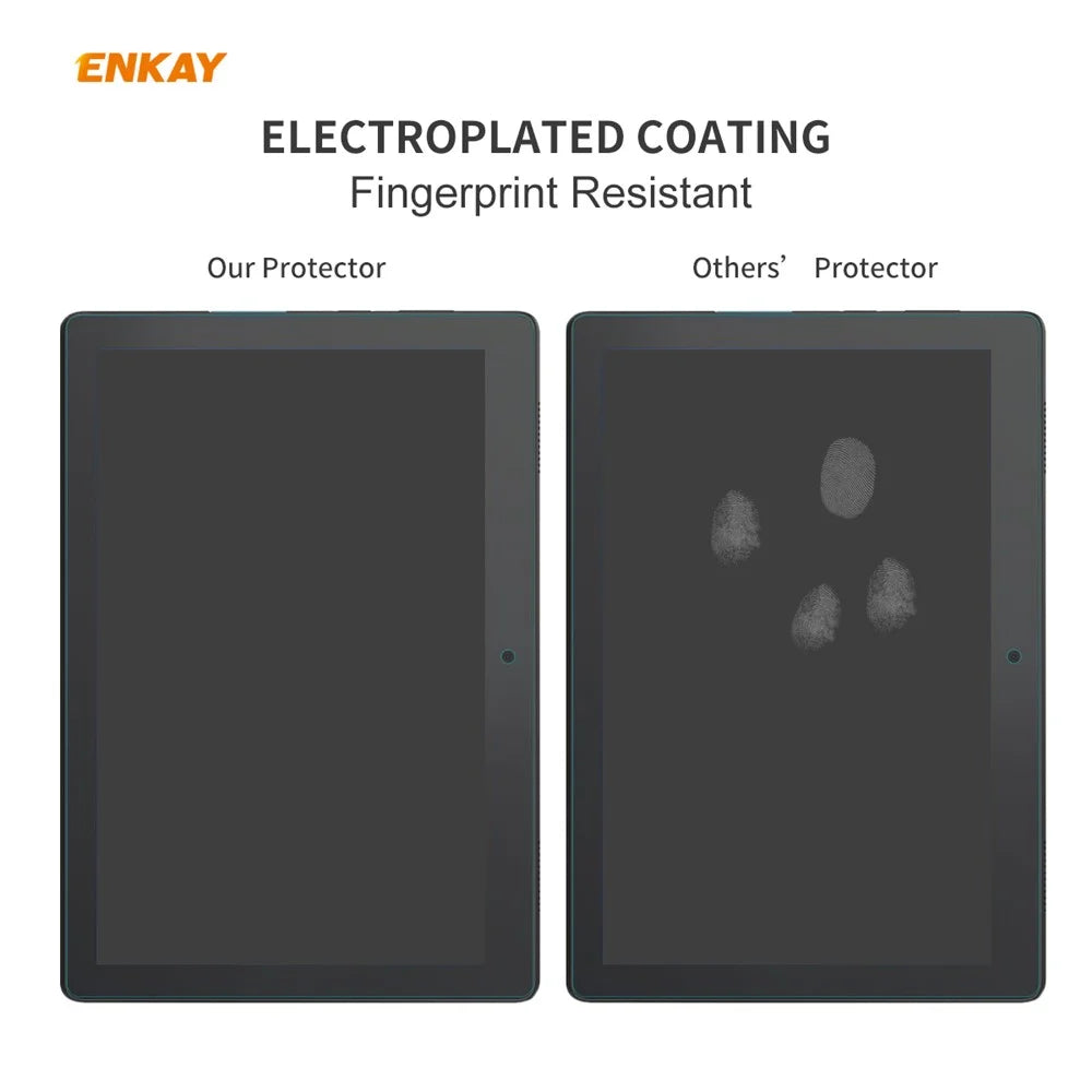 ENKAY Hat-Prince 0.33mm 9H 2.5D Arc Edge Tempered Glass Screen Film for Lenovo Smart Tab M10 10.1 inch - 3