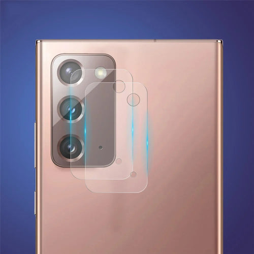 2Pcs ENKAY HAT PRINCE for Samsung Galaxy Note20 4G/5G [0.2mm 9H 2.15D Arc Edges] Tempered Glass Camera Lens Films - 1