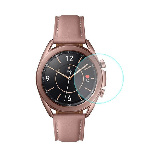 HAT PRINCE 0.2mm 9H 2.15D Arc Edge Tempered Glass Watch Screen Film for Samsung Galaxy Watch 3 41mm - 1