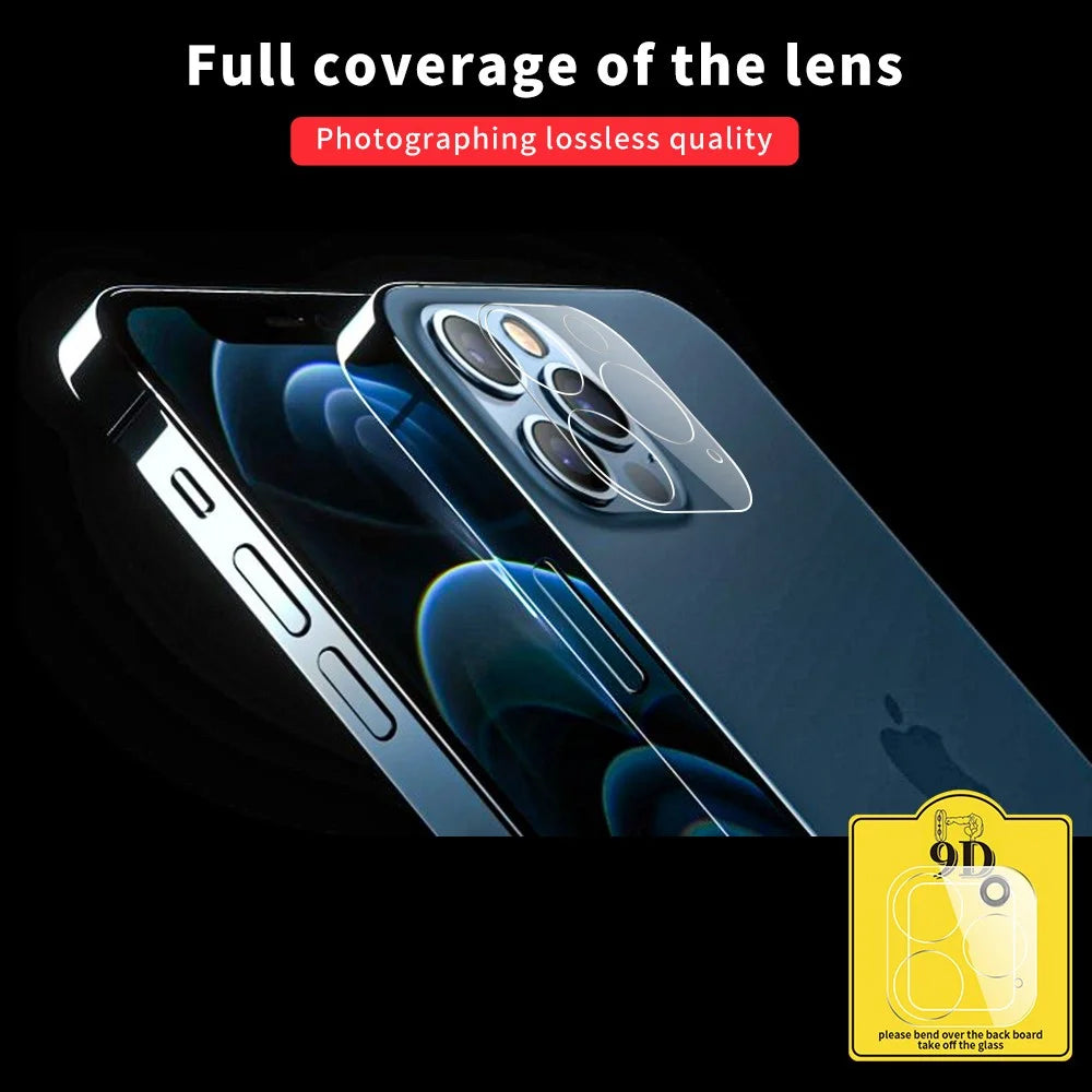 Tempered Glass Camera Screen Film for iPhone 12 Pro 6.1 inch - 4