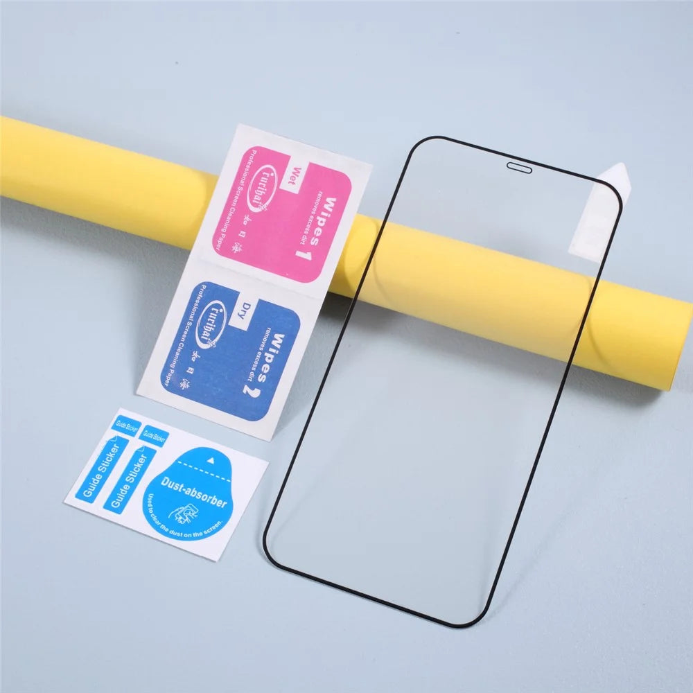 RURIHAI 2.5D Solid Defense Tempered Glass Screen Film for iPhone 12 Pro Max 6.7 inch - 7