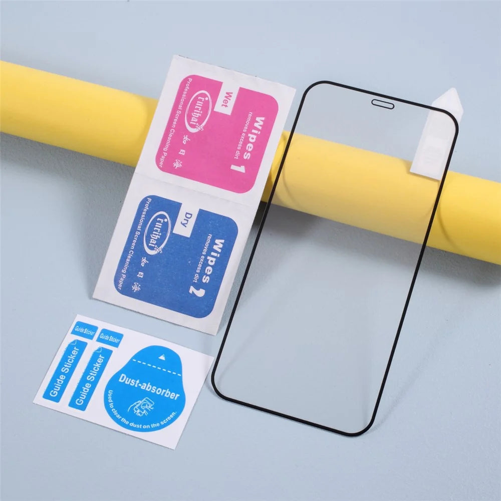 RURIHAI 2.5D Solid Defense Tempered Glass Screen Protector Film for iPhone 12 mini 5.4 inch - 7