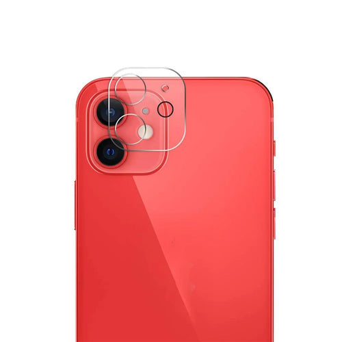 Self-Adhering Tempered Glass Back Camera Lens Protector Film [Ultra Clear] for iPhone 12 6.1 inch - 1