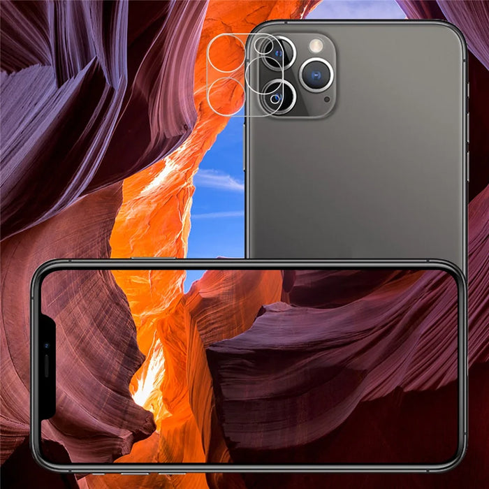 Ultra Clear Scratch-resistant Tempered Glass Camera Lens Protector Film for iPhone 12 Pro 6.1-inch - 7