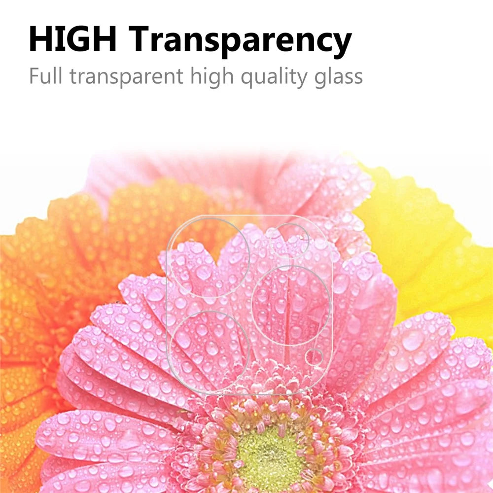 Shockproof Anti-scratch Ultra Clear AGC Tempered Glass Camera Lens Protector Film for iPhone 12 Pro Max 6.7-inch - 5