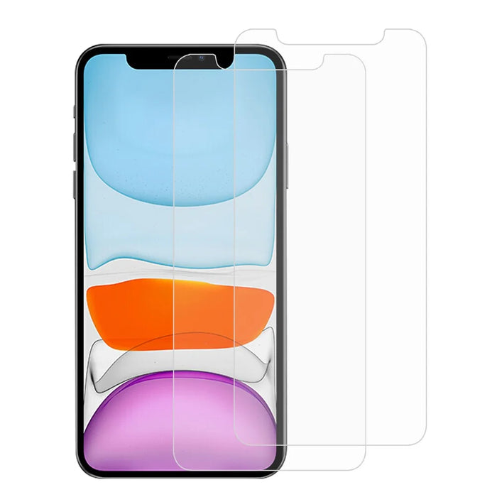 2PCS/Set 0.3mm Arc Edge Tempered Glass Screen Protector for iPhone 12 Pro Max 6.7-inch - 1