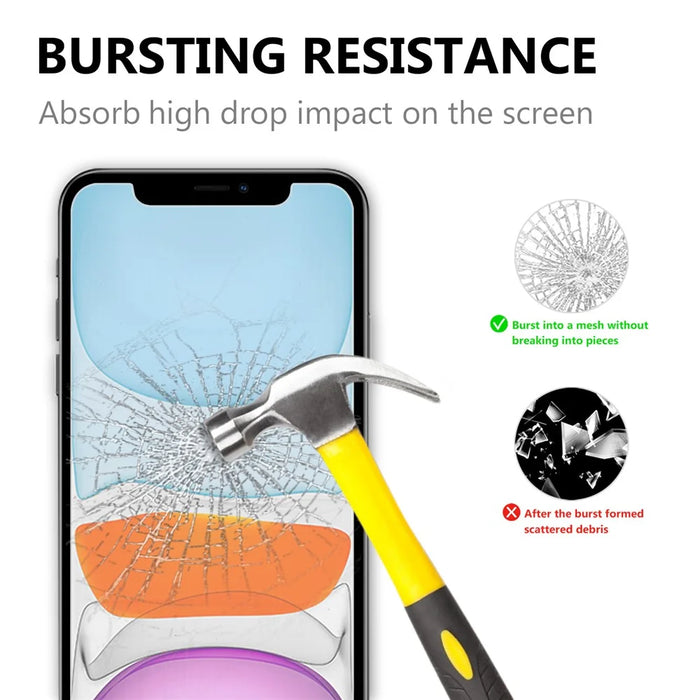 2PCS/Set 0.3mm Arc Edge Tempered Glass Screen Protector for iPhone 12 Pro Max 6.7-inch - 2