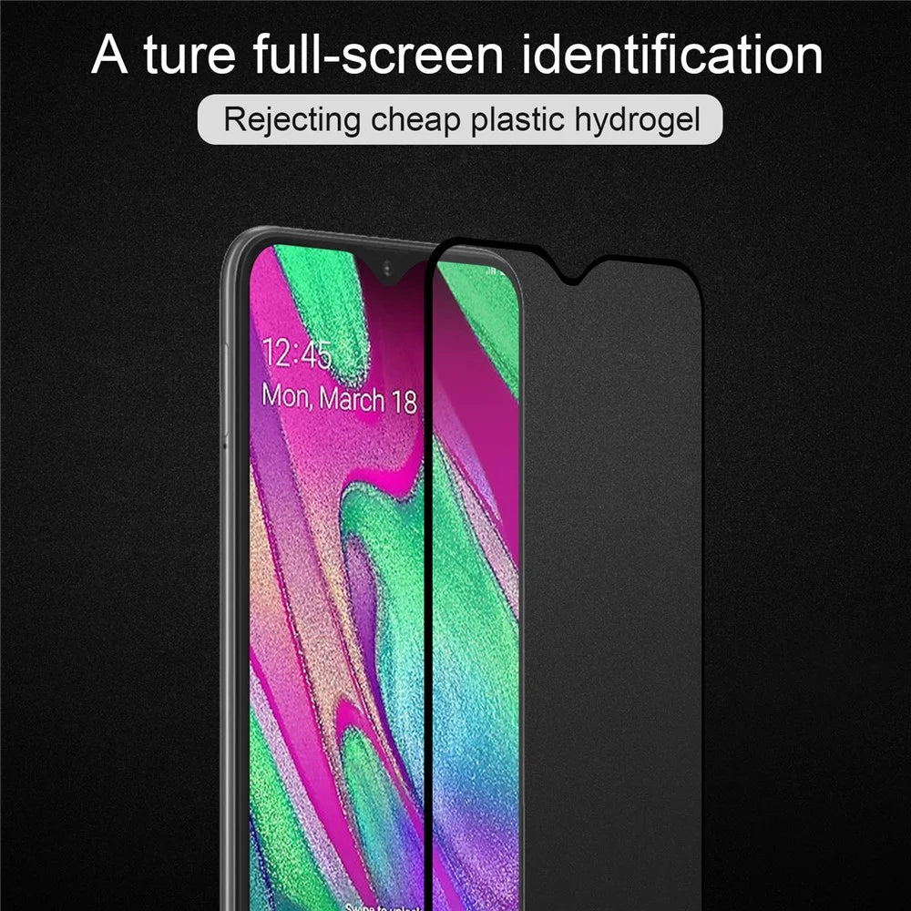9D Full Covering Tempered Glass Screen Protector for Samsung Galaxy A40 - 5
