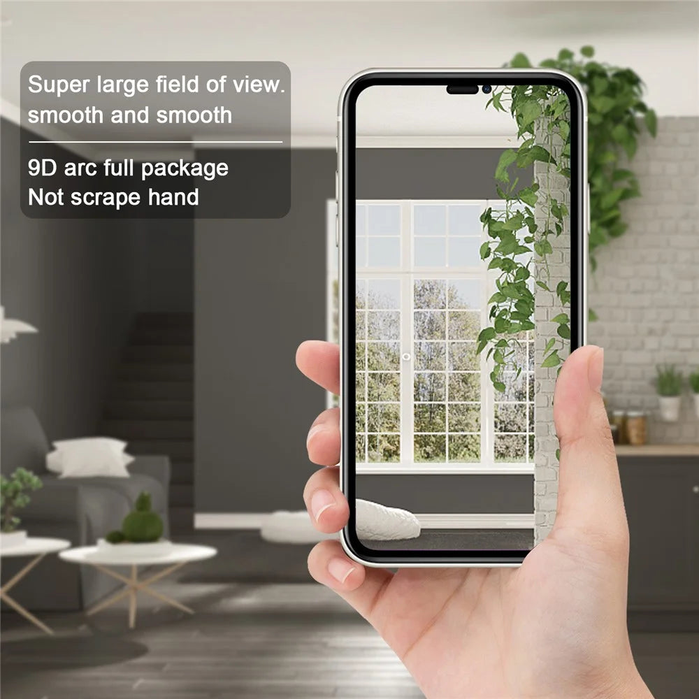 9D Full Covering Tempered Glass Screen Protector for iPhone 11 Pro 5.8-inch - 2