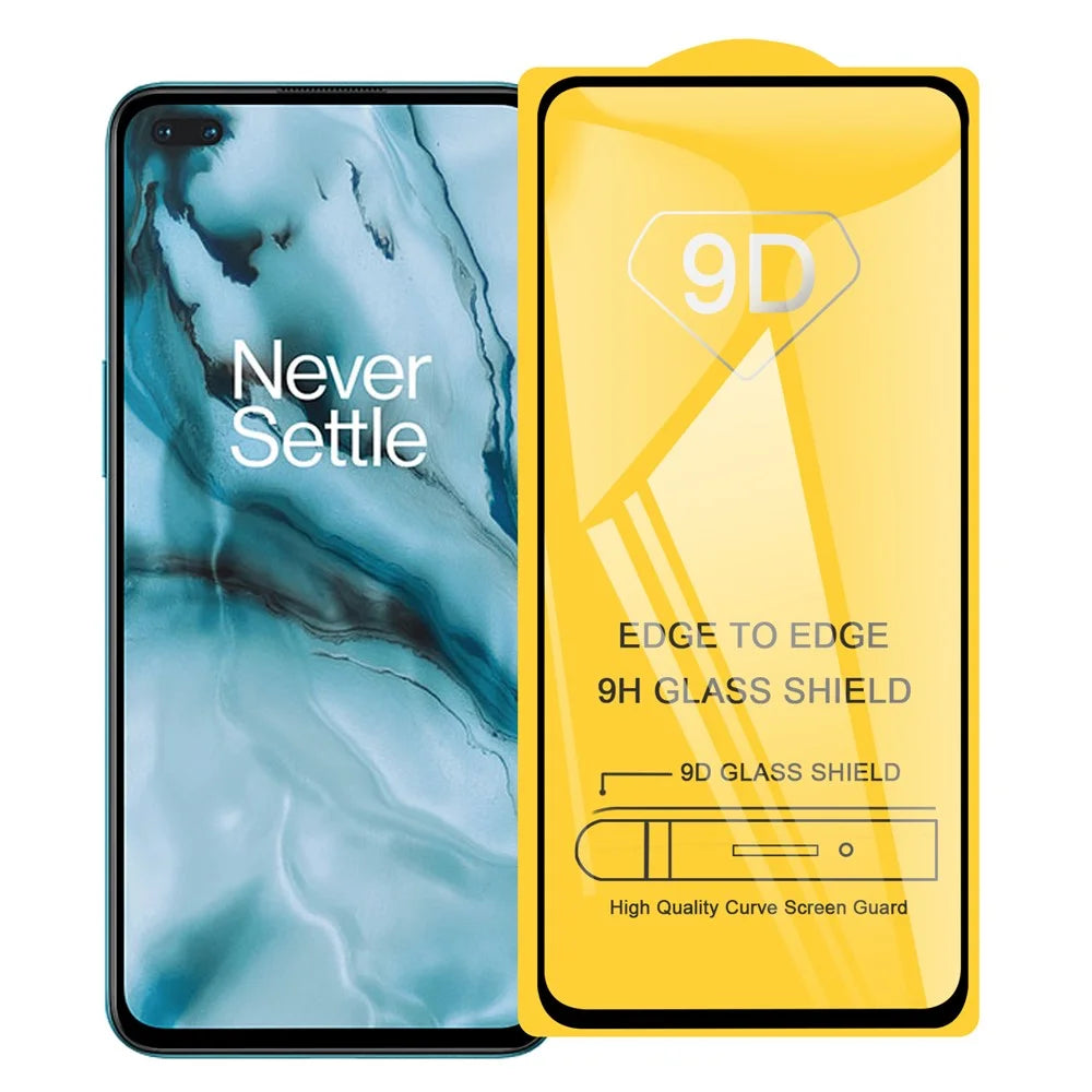 9D Full Covering Tempered Glass Screen Protector for OnePlus Nord - 1