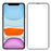 Full Coverage 9H Tempered Glass Screen Protector for iPhone 12 Mini - Black - 7