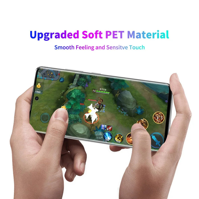 ENKAY 3D Full Coverage Curved PET HD Screen Protector for Samsung Galaxy Note20 Ultra/Note20 Ultra 5G - Transparent - 5