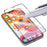 AMORUS Silk Print HD Tempered Glass Full Glue Full Coverage Screen Protector for iPhone 12 Pro / 12 - 4