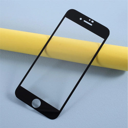 RURIHAI 0.33mm 3D Curved Tempered Glass Screen Film for iPhone 8/7/SE (2020)/SE (2022) - Black - 1