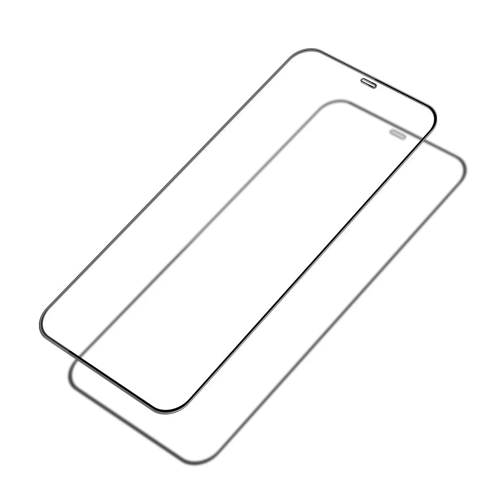 MOFI Full Glue 3D Curved Tempered Glass Complete Covering Screen Protector Film for iPhone 12 Max / Pro 6.1 inch - 3