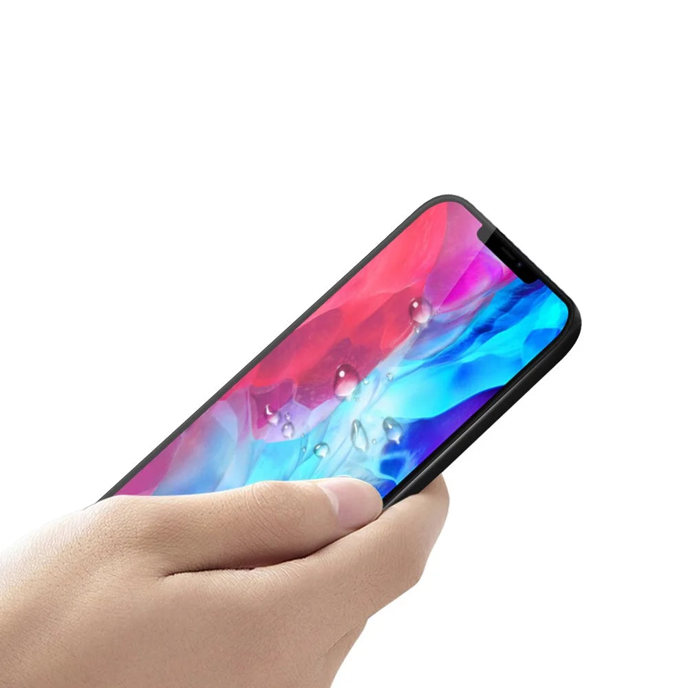 MOFI Full Glue 3D Curved Tempered Glass Complete Covering Screen Protector Film for iPhone 12 Max / Pro 6.1 inch - 4