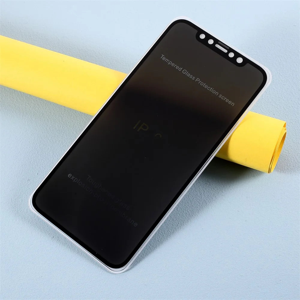 RURIHAI 0.26mm 360 Degrees Privacy Anti-peep Full Glue Full Screen Tempered Glass Screen Protector for iPhone XR/11 6.1 inch - 2