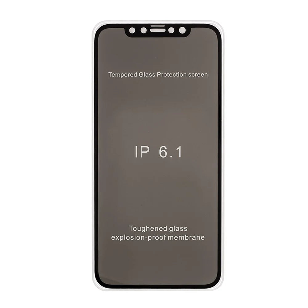 RURIHAI 0.26mm 360 Degrees Privacy Anti-peep Full Glue Full Screen Tempered Glass Screen Protector for iPhone XR/11 6.1 inch - 7