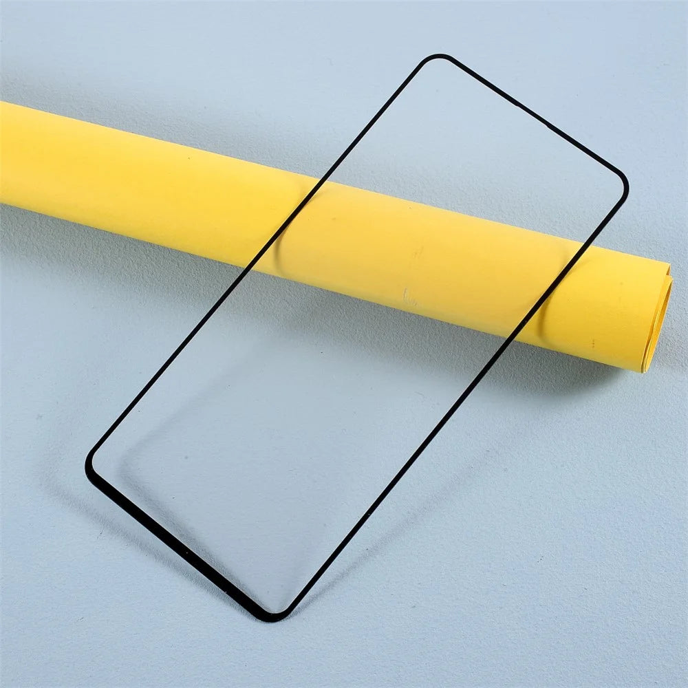 RURIHAI 0.26mm 2.5D Curved Full Glue Tempered Glass Full Size Screen Protector for Samsung Galaxy A51 SM-A515 - Black - 7