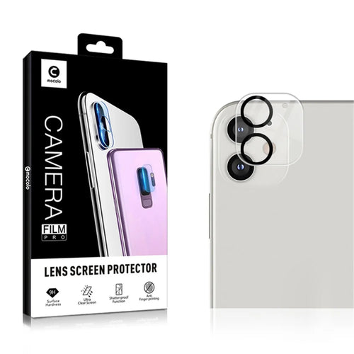 MOCOLO Silk Print Tempered Glass Camera Lens Film for iPhone 12 mini - 1