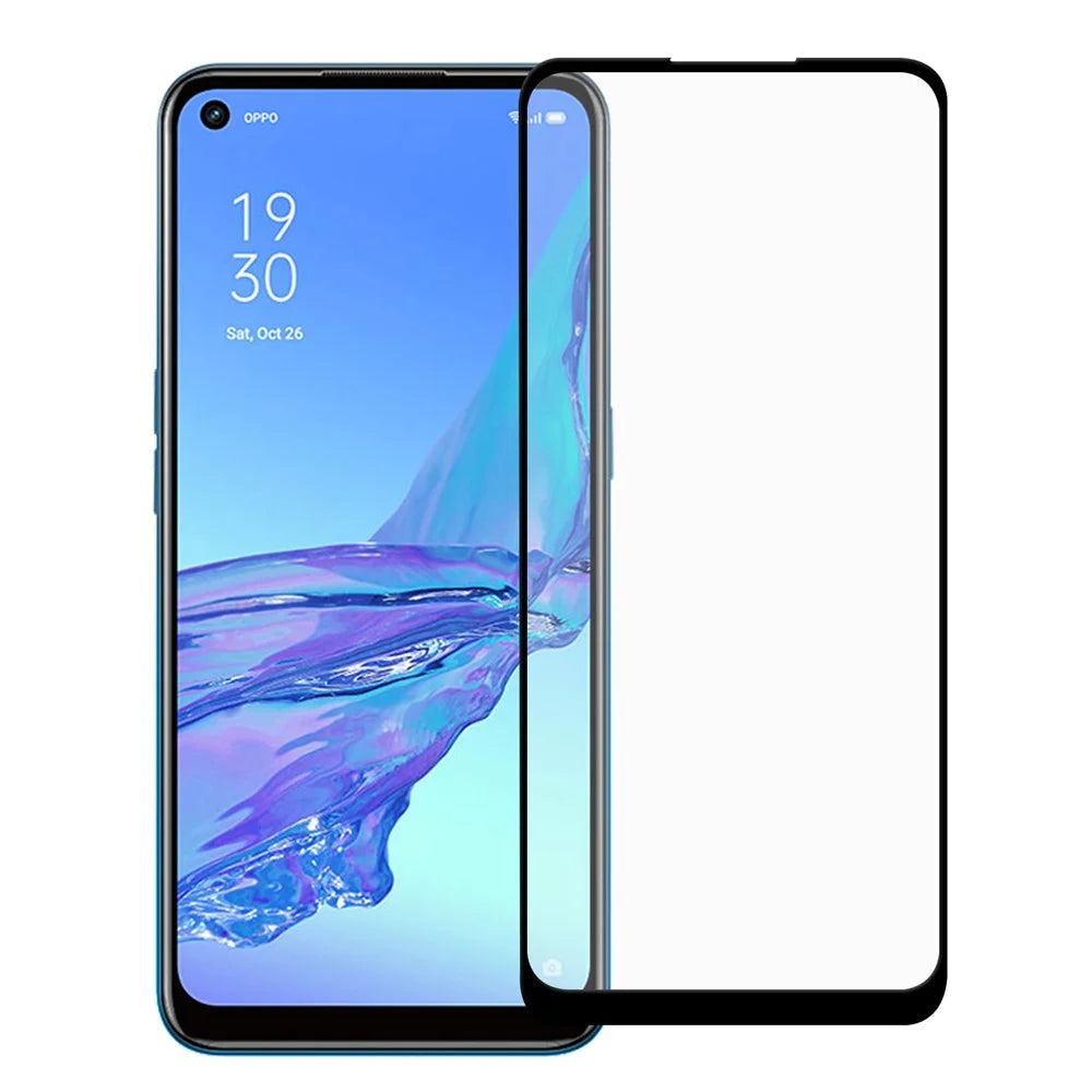 Full Screen Full Glue Tempered Glass Screen Film for Oppo A53(2020） - 1