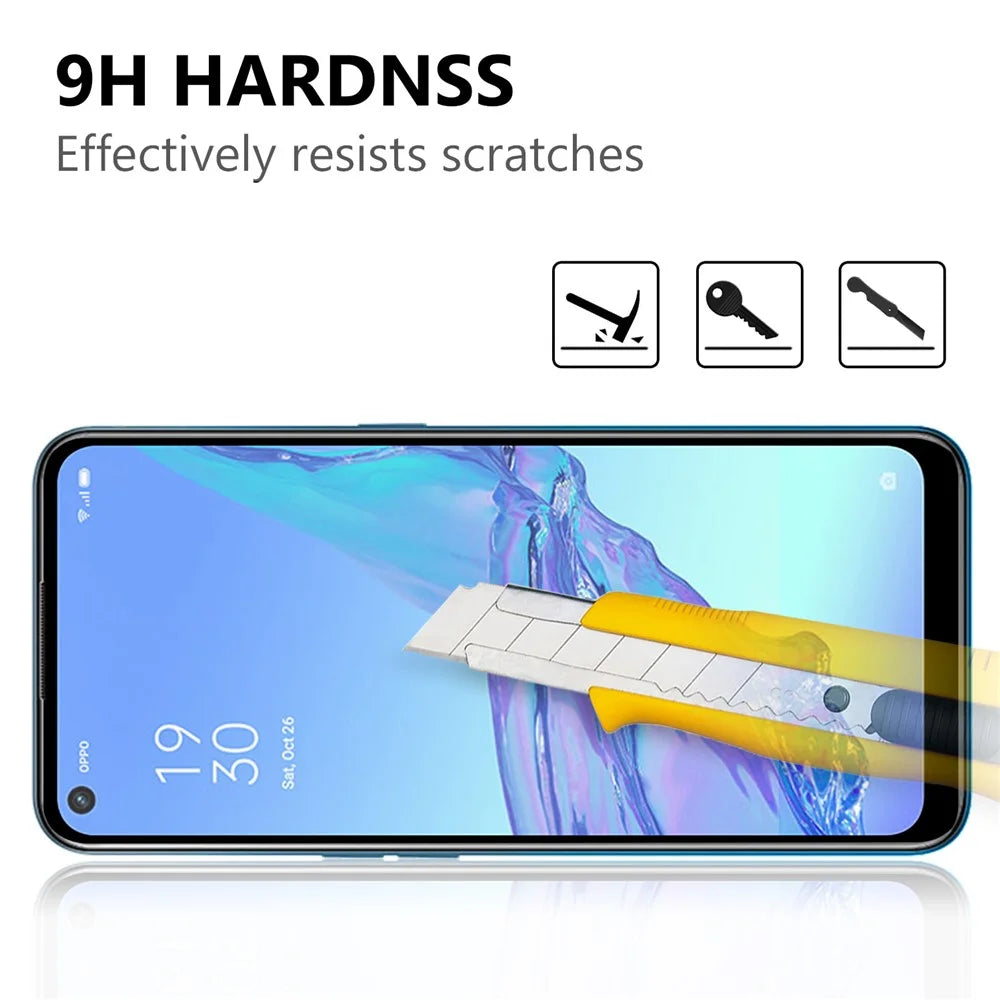 Full Screen Full Glue Tempered Glass Screen Film for Oppo A53(2020） - 3