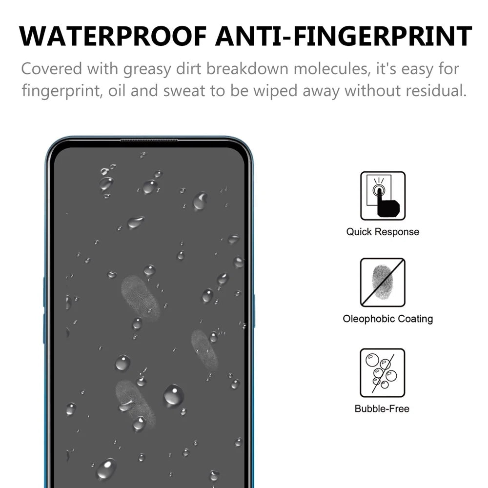 Full Screen Full Glue Tempered Glass Screen Film for Oppo A53(2020） - 4