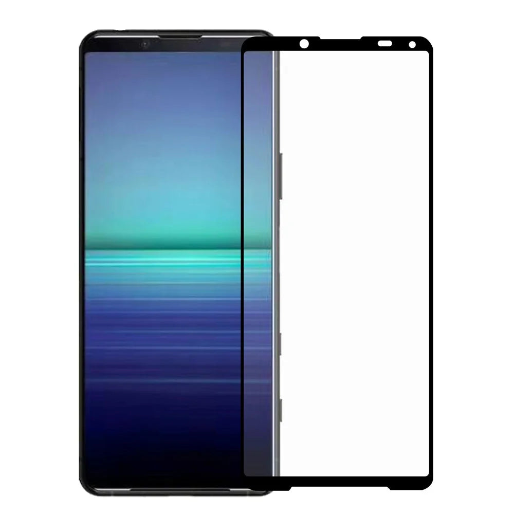 Anti-scratch Shockproof Full Screen Covering Full Glue Tempered Glass Screen Film for Sony Xperia 5 II - 1