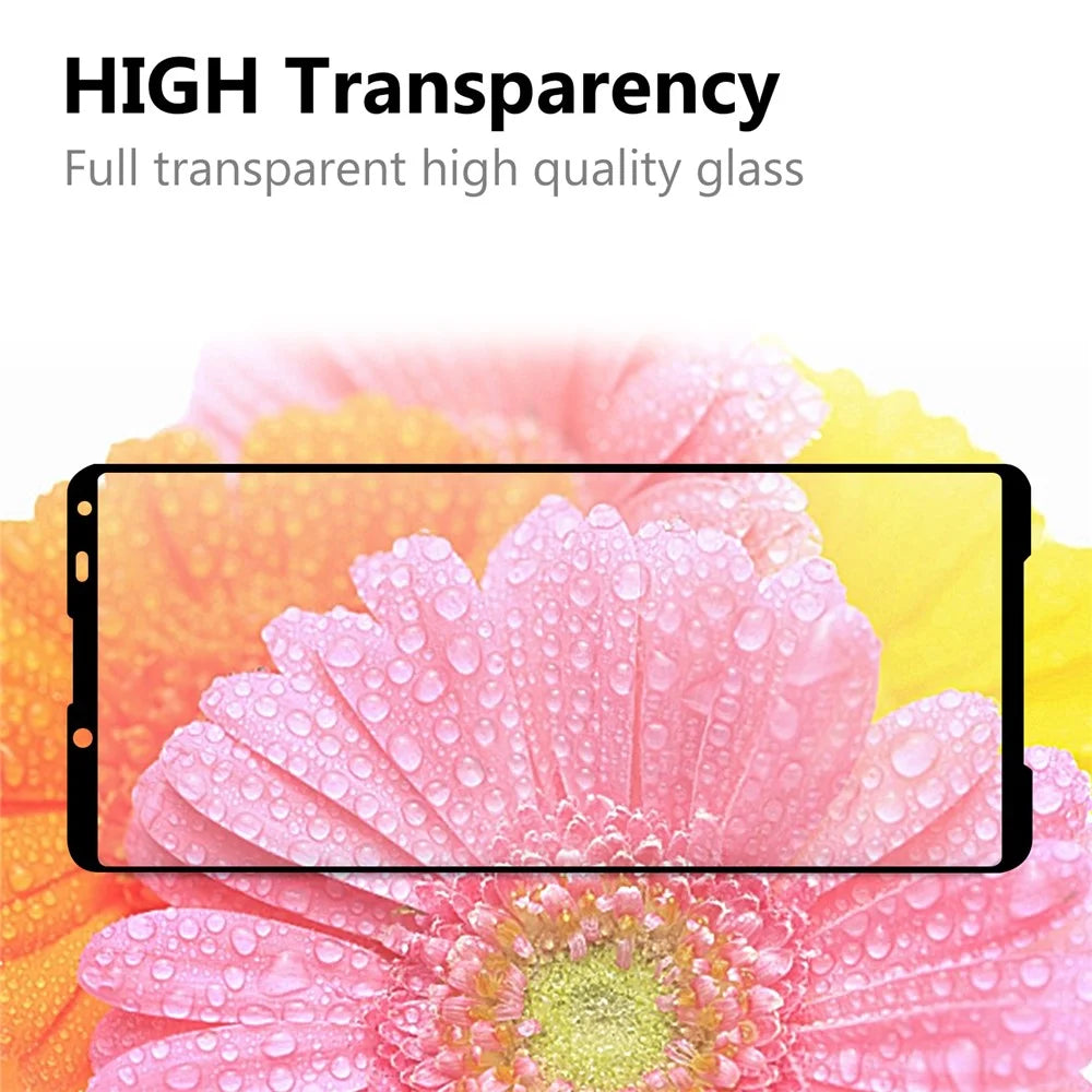 Anti-scratch Shockproof Full Screen Covering Full Glue Tempered Glass Screen Film for Sony Xperia 5 II - 5