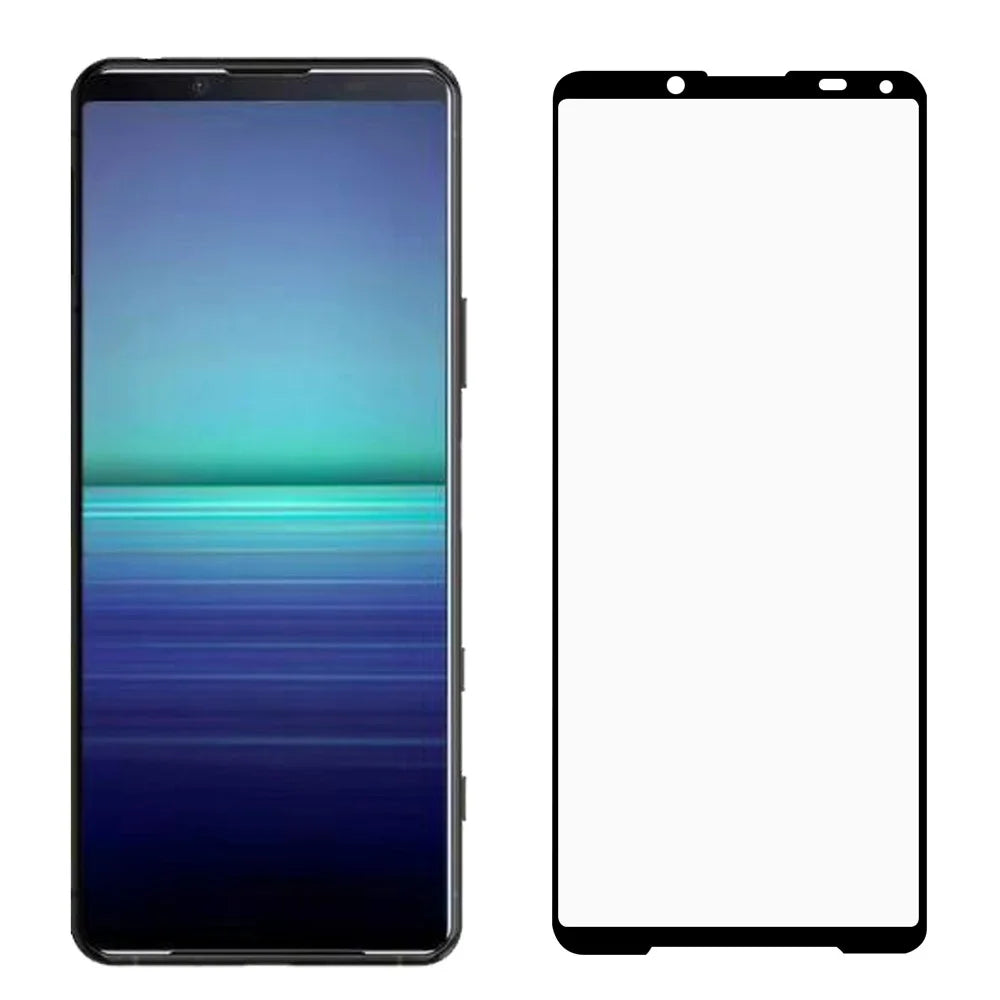 Anti-scratch Shockproof Full Screen Covering Full Glue Tempered Glass Screen Film for Sony Xperia 5 II - 7