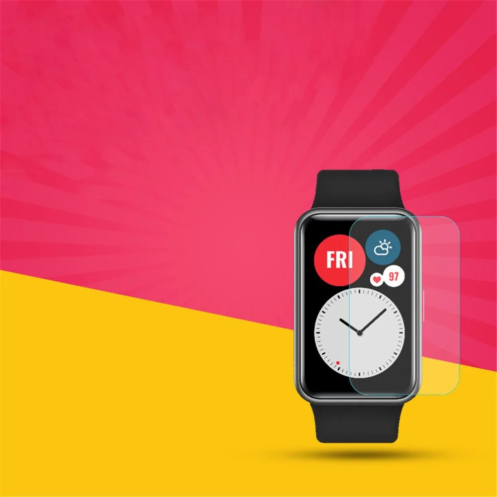 Soft TPU Anti-explosion Screen Protector Film for Huawei Watch Fit - 1