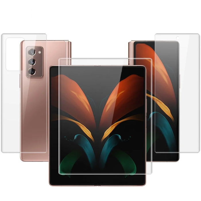 IMAK A Set of Soft Hydrogel Protector (Outer Screen + Back + Inner Screen) Film for Samsung Galaxy Z Fold2 5G - 1