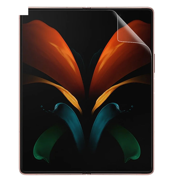 IMAK A Set of Soft Hydrogel Protector (Outer Screen + Back + Inner Screen) Film for Samsung Galaxy Z Fold2 5G - 3