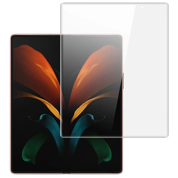 IMAK A Set of Soft Hydrogel Protector (Outer Screen + Back + Inner Screen) Film for Samsung Galaxy Z Fold2 5G - 4