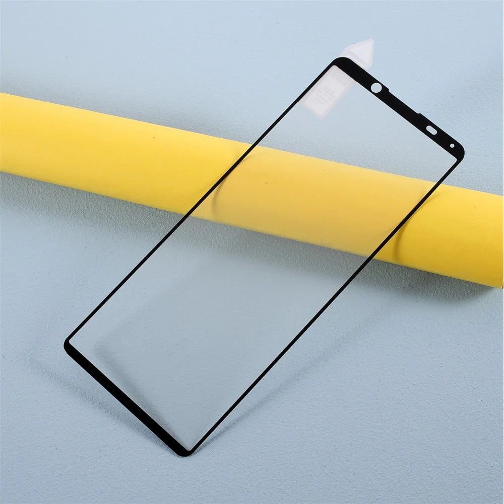 RURIHAI 2.5D 0.26mm Solid Defense Protection Tempered Glass Screen Film (Full Glue) for Sony Xperia 5 II - 2