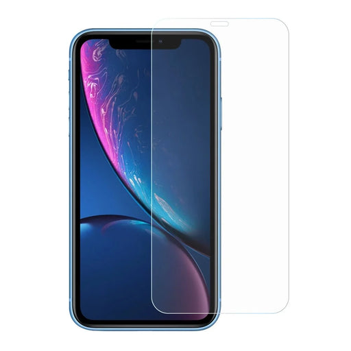 0.33mm Tempered Glass Screen Clear Film (Edge Glue) for iPhone XR/11 6.1 inch - 1