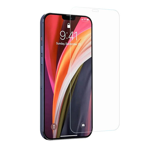 0.33mm Clear Tempered Glass Screen Film (Edge Glue) for iPhone 12 mini - 1