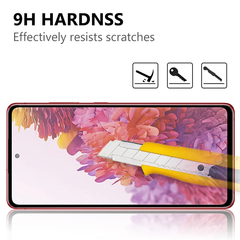 Full Screen Full Glue Tempered Glass Screen Guard Film for Samsung Galaxy S20 FE 4G/5G/S20 Lite/S20 FE 2022 - 3