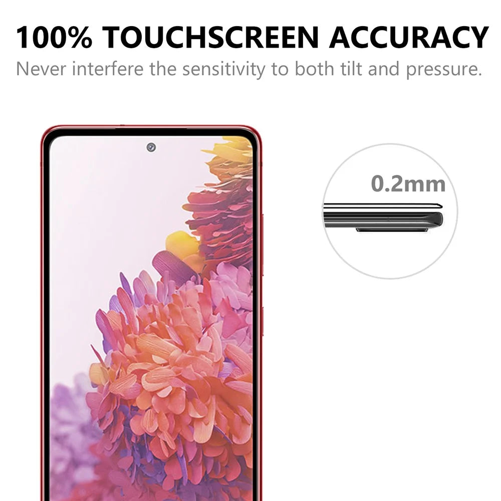 Full Screen Full Glue Tempered Glass Screen Guard Film for Samsung Galaxy S20 FE 4G/5G/S20 Lite/S20 FE 2022 - 6