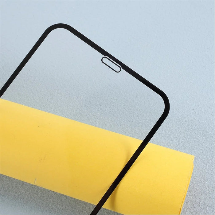 Full Glue Silk Print Tempered Glass Full Coverage Screen Protector for iPhone XR/11 6.1 inch - 2