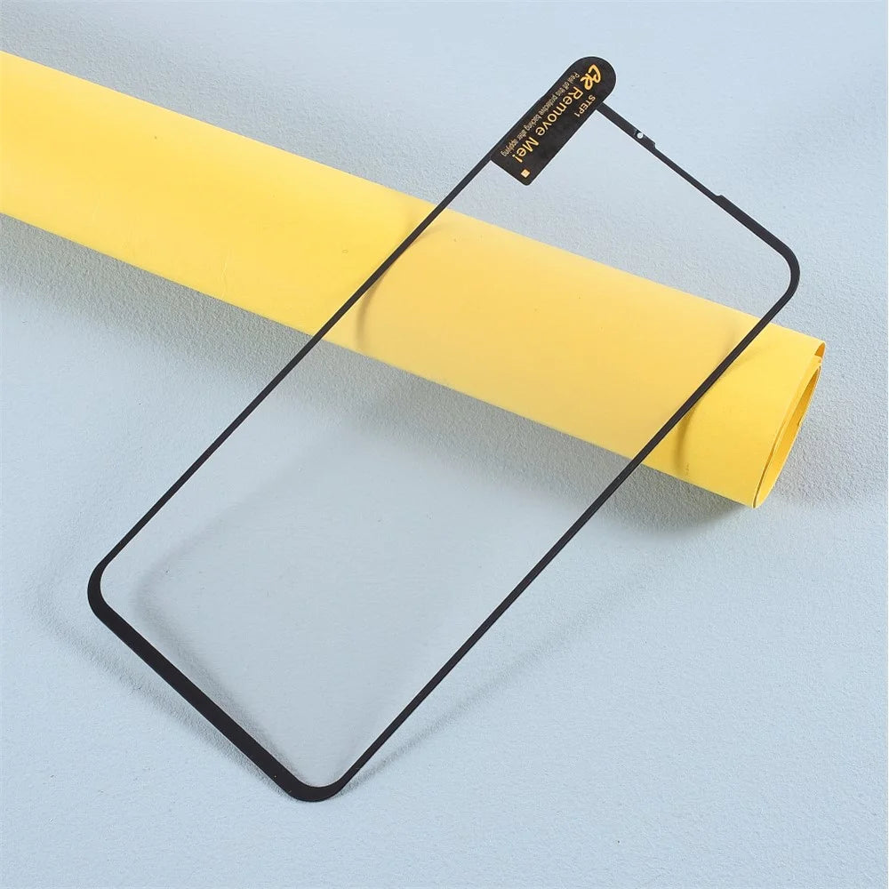 Tempered Glass Screen Protector for Google Pixel 4a 4G Full Glue Silk Print Complete Coverage Film - 4