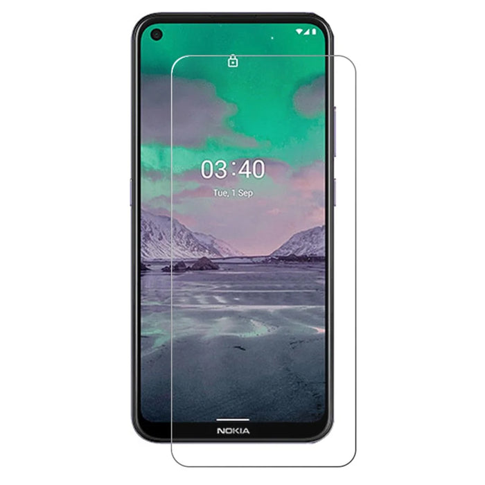 0.3mm Arc Edge Tempered Glass Screen Guard Protector for Nokia 3.4 - 1