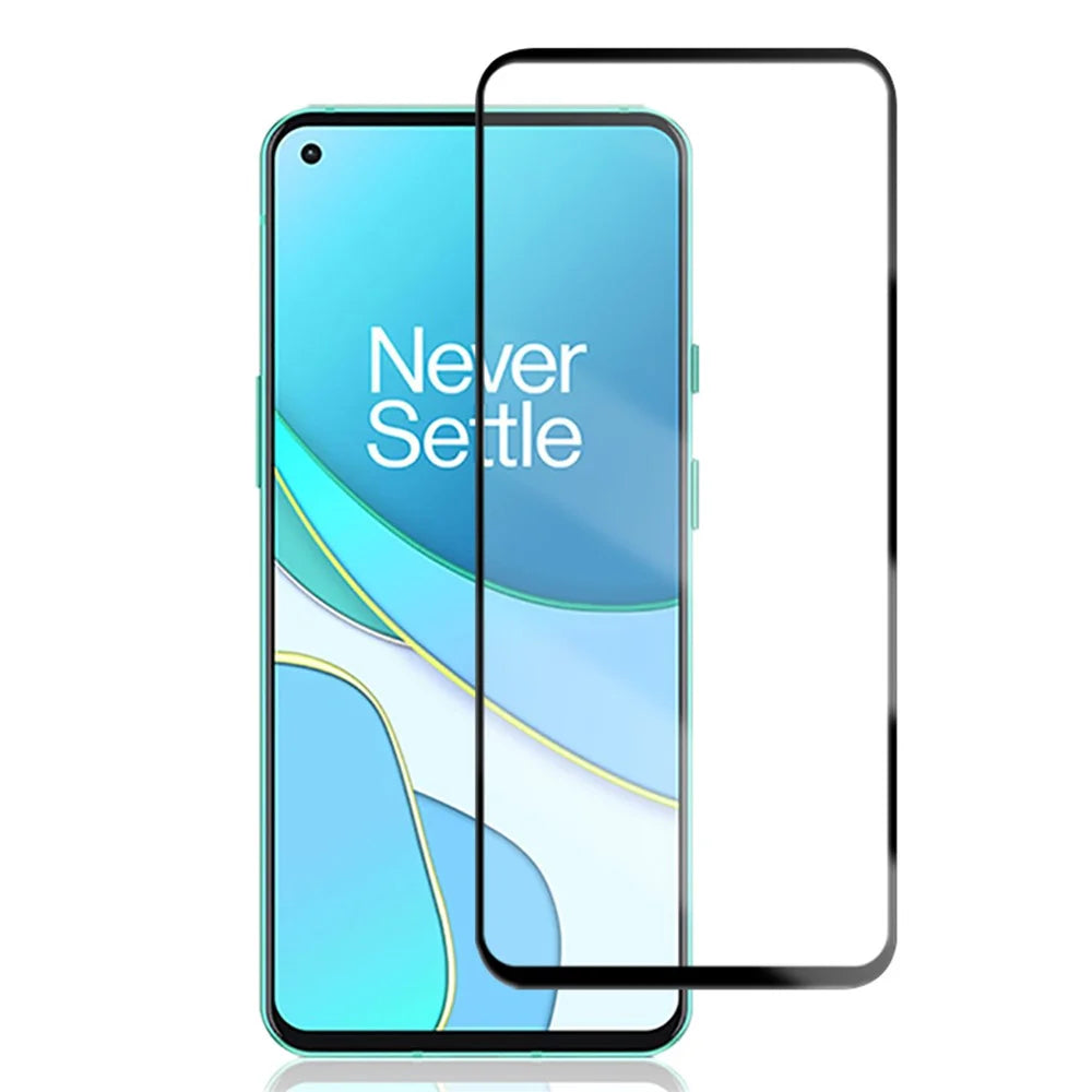 MOCOLO Full Glue Full Cover Silk Printing Tempered Glass Screen Protector Film for OnePlus 8T/9 - 2
