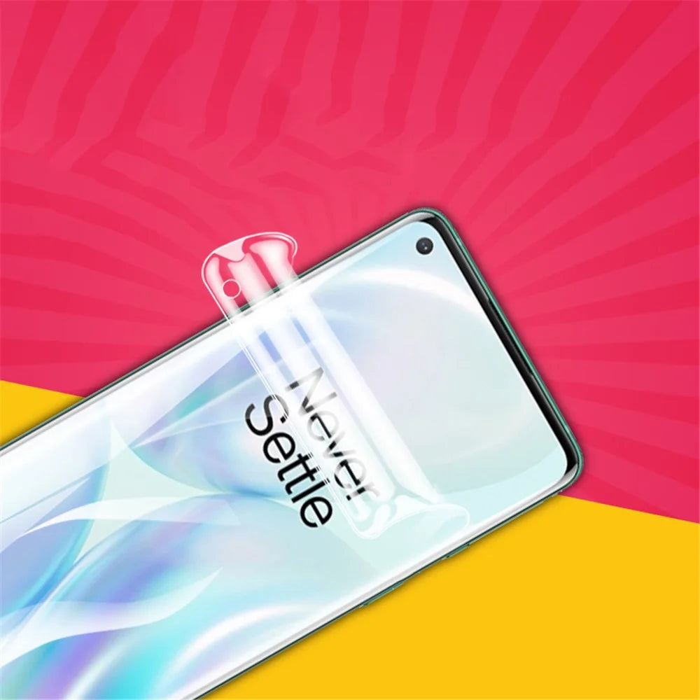 Hydrogel TPU Screen Protector for OnePlus 8 Complete Coverage Soft Film - 1