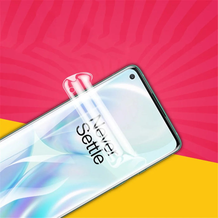 Hydrogel TPU Screen Protector for OnePlus 8 Complete Coverage Soft Film - 1