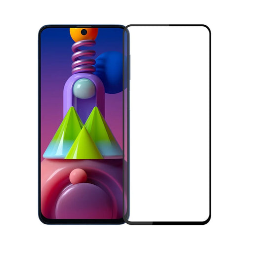 MOFI Full Coverage Tempered Glass Screen Protector [Full Glue] for Samsung Galaxy M51 Anti-burst - 1